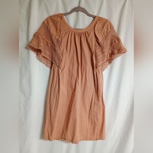 Old Navy Women's Mini Dress in Dusty Rose